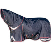 Produktbild von LeMieux Kudos Outdoor-Pferdedecke mit 350g Füllung in Blau und Marine aus 1680 Denier
