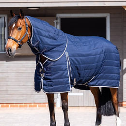 Produktbild von LeMieux Kudos Stable Neck Cover Pferdedecke Blau Polyester Größe M