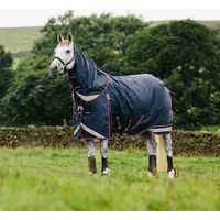 Produktbild von LeMieux Kudos Turnout Rug Pferdedecke mit abnehmbarem Halsteil Blau 50g