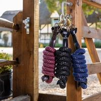 Produktbild von LeMieux Lasso Leadrope Longierseil für Pferde in Schwarz oder Bunt - 2 m
