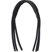 Produktbild von LeMieux Leder Kopfstück für Ponys in Schwarz