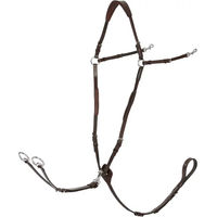 Produktbild von LeMieux Lederhalsband für Ponys in Braun mit D-Ring-Befestigung