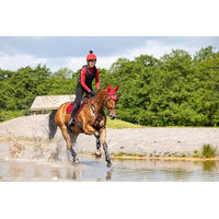 Produktbild von LeMieux Loire Classic Close Contact Square Sattelpolster aus Bambus Chili Red Größe S/M
