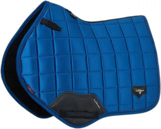 LeMieux Loire Classic Close Contact Square Sattelpolster Benetton Blue Größe S/M – Bild 1 von 4