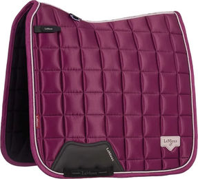 LeMieux Loire Classic Dressur Schabracke aus Satin in Lila – Bild 1 von 1