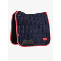 Produktbild von LeMieux Loire Classic Dressurquadrat Schabracke Navy/Cranberry S/M