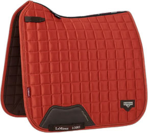 LeMieux Loire Classic Satin-Dressurmatte für Pferde in Sienna Größe S/M – Bild 1 von 2