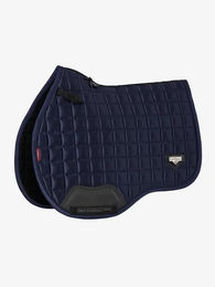 Produktbild von LeMieux Loire Classic Satteldecke für Pferde in Blau mit Bambus