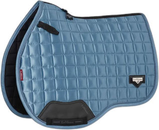 Produktbild von LeMieux Loire Classic Satteldecke für Pferde in Blau mit Bambus-Anteil Größe L