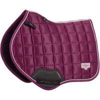Produktbild von LeMieux Loire Classic Springschabracke aus Satin in Lila und Beere Größe L