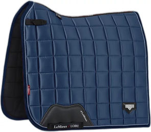 Produktbild von LeMieux Loire Dressurmatte für Pferde in Blau Größe S/M
