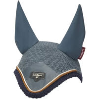 Produktbild von LeMieux Loire Fliegenhaube für Pferde aus Baumwolle Blau XL