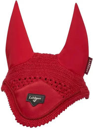 LeMieux Loire Fliegenhaube für Pferde aus Baumwolle Rot Größe S – Bild 1 von 2