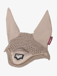 Produktbild von LeMieux Loire Fliegenhaube für Pferde in Braun und Beige Größe XL