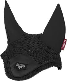 LeMieux Loire Fliegenhaube für Pferde in Schwarz aus Baumwolle für Warmblut – Bild 1 von 3