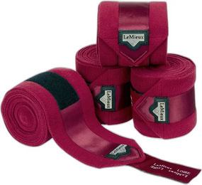 LeMieux Loire Gamaschen aus Fleece in Lila Grösse L – Bild 1 von 3