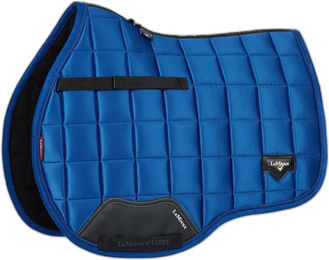 Produktbild von LeMieux Loire GP Square Springschabracke für Pferde in Braun oder Blau Größe S/M