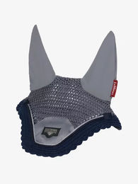 LeMieux Loire Satin Fliegenhaube für Pferde in Grau Grösse M – Bild 1 von 2