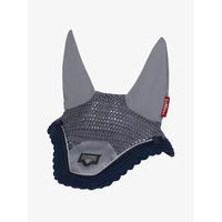 Produktbild von LeMieux Loire Satin Fliegenhaube für Pferde in Grau Grösse M