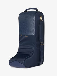 LeMieux Luxuriöse Stiefeltasche Marineblau mit weichem Futter für Reitstiefel – Bild 1 von 7
