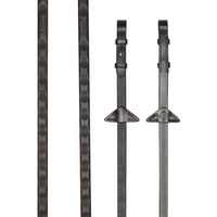 Produktbild von LeMieux Magna Grip Zügel für Pferde aus Gummi für Vollblut in Schwarz oder Braun