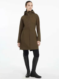 Produktbild von LeMieux Maisie Reitjacke für Damen in Grün wasserabweisend