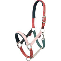 Produktbild von LeMieux Medley Pferdehalfter aus Nylon in Bunt und Rosa