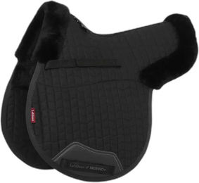 LeMieux Merino+ GP Numnah Satteldecke für Pferde in Schwarz – Bild 1 von 1