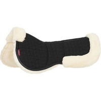 Produktbild von LeMieux Merino+ ProSorb 3 Pocket Half Pad Sattelunterlage mit Wolle Schwarz Größe L