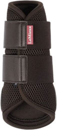 LeMieux Mesh Brushing Boots Gamaschen aus Kunstleder Braun Größe M – Bild 1 von 4
