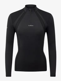 LeMieux Mia Base Layer Reitshirt Damen Langarm Schwarz – Bild 1 von 3