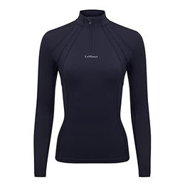 LeMieux Mia Mesh Reitshirt Damen Langarm Blau – Bild 1 von 7
