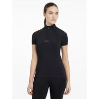 Produktbild von LeMieux Mia Mesh Reitshirt Damen Sommer Schwarz Größe 38