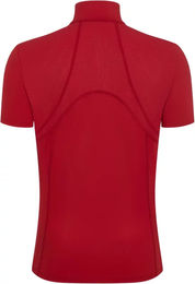 LeMieux Mia Mesh Reitshirt für Damen in Rot – Bild 1 von 9
