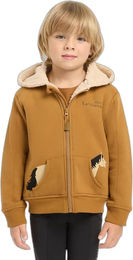 Produktbild von LeMieux Mini Charlie Kapuzenjacke für Kinder in Braun Winterjacke Größe 5/6 Jahre