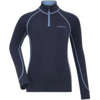 Produktbild von LeMieux Mini Classique Reitshirt Base Layer für Kinder in Blau