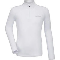 Produktbild von LeMieux Mini Classique Reitshirt für Kinder Weiß Sommer Base Layer