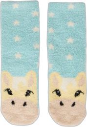 Produktbild von LeMieux Mini Fluffy Character Reitsocken für Kinder in Plüsch-Ausführung