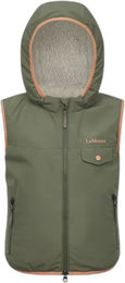 LeMieux Mini George Kinderreitweste mit Sherpa-Fleece-Fütterung Grün 3-4 Jahre – Bild 1 von 7