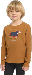 Produktbild von LeMieux Mini Jessie Reitshirt für Kinder in Beige und Silber Größe 9/10 Jahre