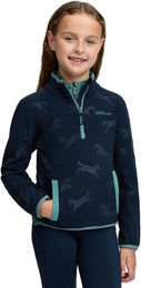 LeMieux Mini Maggie Herz Fleecepullover Kinder Navy Größe 128 – Bild 1 von 1