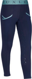 LeMieux Mini Reitleggings mit Vollbesatz für Kinder navy/aloe Größe 116 – Bild 1 von 1