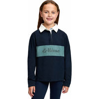 Produktbild von LeMieux Mini Roman Rugby Shirt T-Shirt für Mädchen in Navy Größe 128