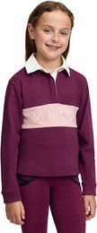 LeMieux Mini Roman Rugbyshirt T-Shirt für Mädchen in Blackberry Größe 128 – Bild 1 von 1