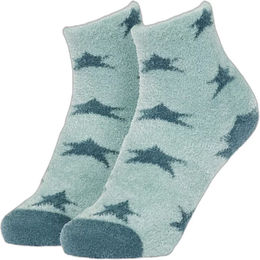 Produktbild von LeMieux Mini Sasha Star Reitsocken für Kinder Winter Blau Türkis Größe 27/30,5