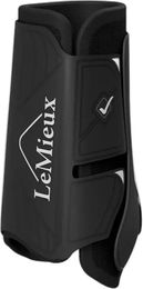LeMieux Motionflex Dressurgamaschen für Pferde Schwarz Größe L aus Neopren – Bild 1 von 5