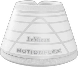 LeMieux Motionflex Hufglocken Gamaschen aus Polyester Weiß Größe L – Bild 1 von 2