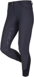 LeMieux My Drytex Reithose für Damen Navy Blau wasserdicht mit Fleece für den Winter Größe 42 – Bild 1 von 8