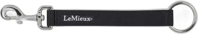 Produktbild von LeMieux Nylon Strap mit Haken und Ösen in Schwarz
