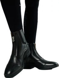 Produktbild von LeMieux Paddock Ankle Boots aus Leder für Damen in Schwarz Größe 39